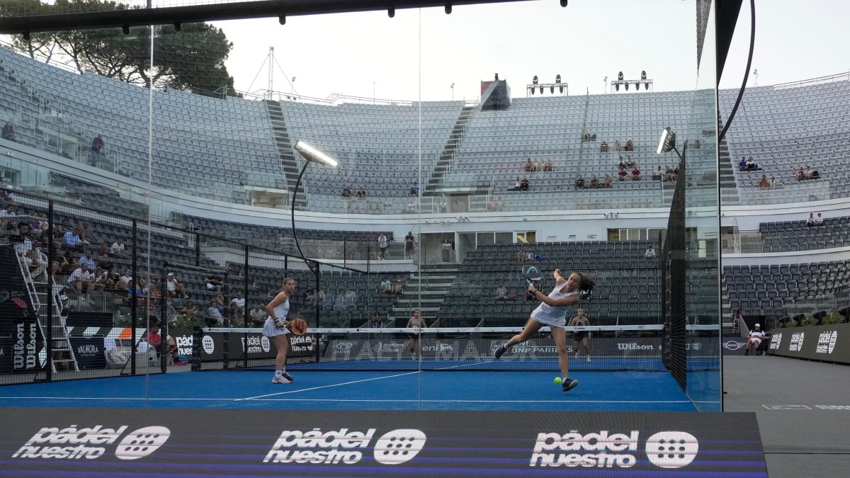 El pádel, un juego de raqueta de rápido crecimiento, tiene planes de convertirse en un deporte olímpico – NBC4 Washington
