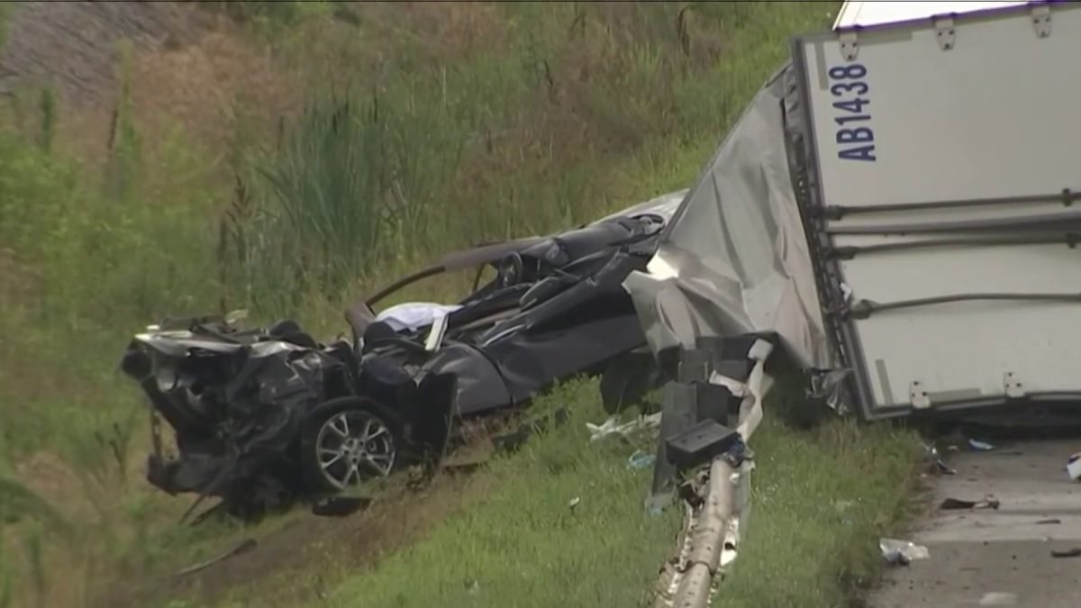 2 dead, I-95 traffic backed up for miles in Virginia after crash – NBC4 ...