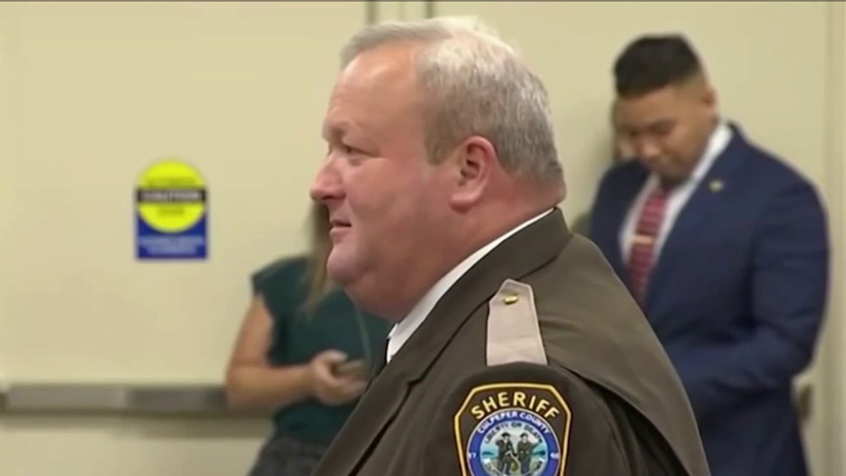 Culpeper Sheriff Pleads Not Guilty In Bribery Case Nbc4 Washington 8865