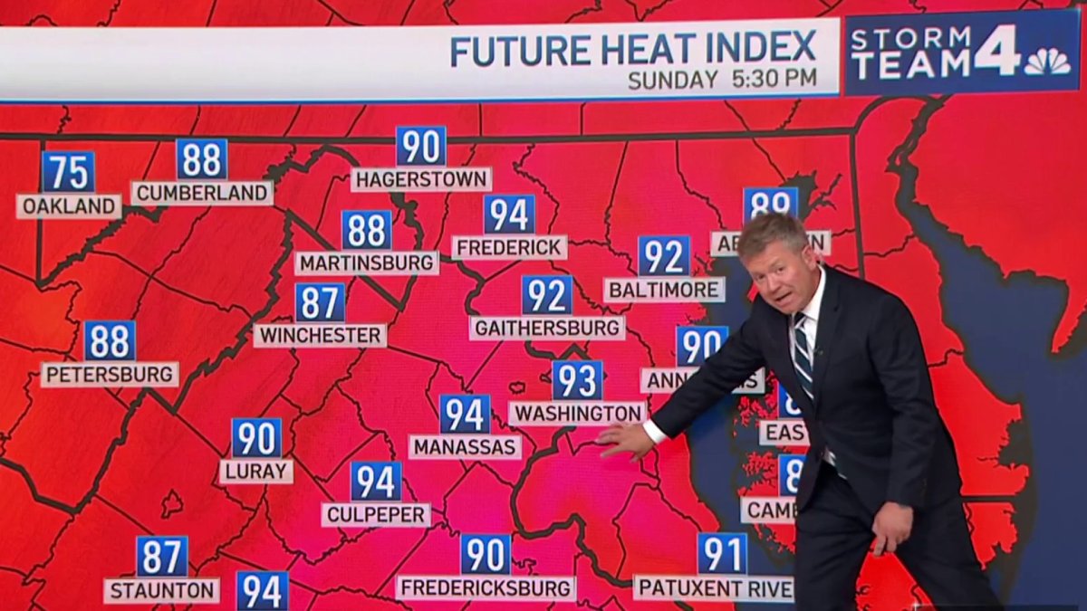 Daytime Weather, July 16 NBC4 Washington