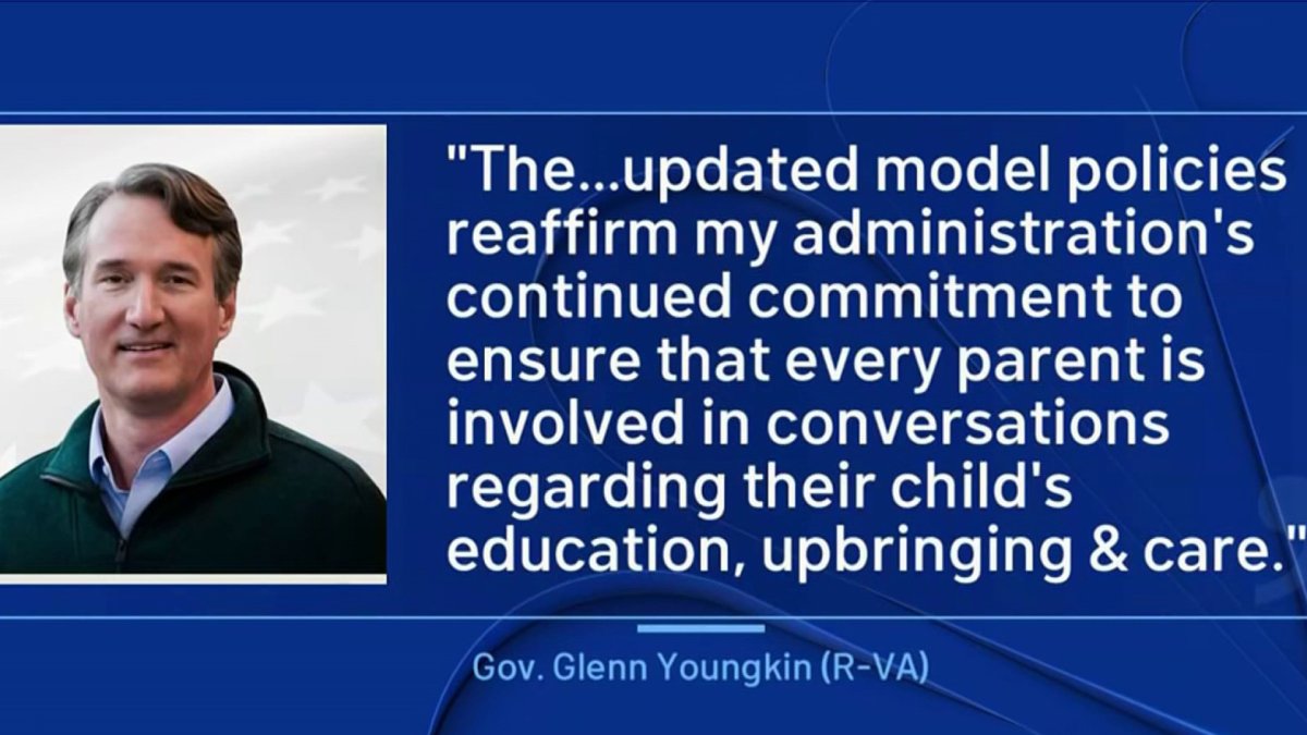Gov. Youngkin unveils new guidelines for how Virginia schools interact