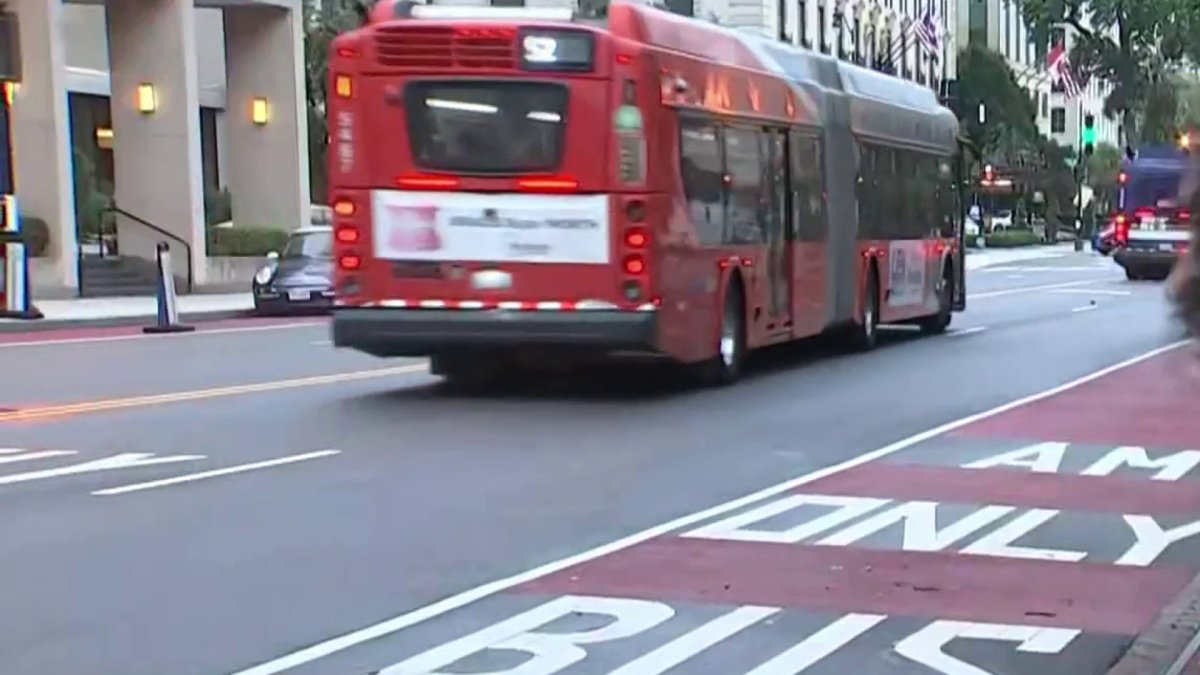 华盛顿特区将于11月15日开始实施公共汽车专用道执法
