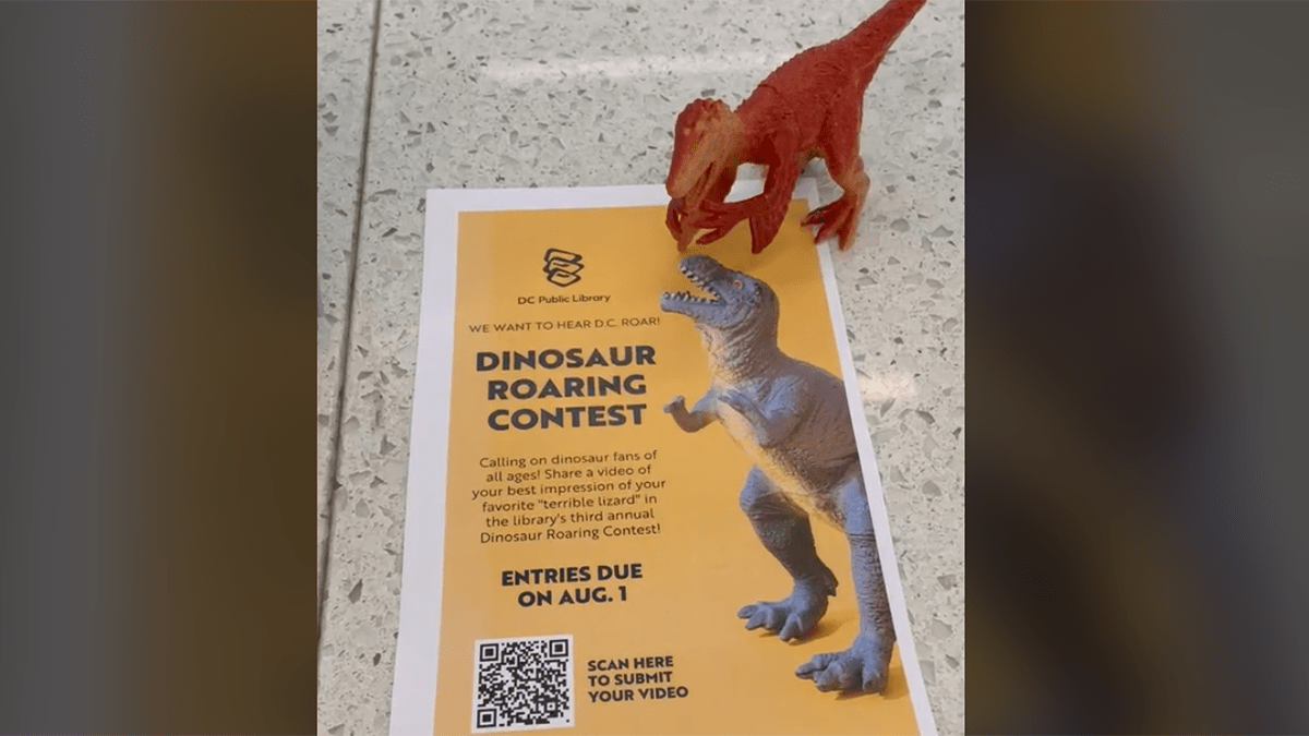 DC Public Library hosting third annual Dinosaur Roaring Contest – NBC4 Washington - Vimarsana News