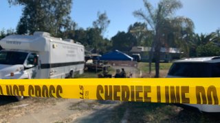 Detectives are investigating after a toddler shot and killed their 1-year-old sibling in Fallbrook.