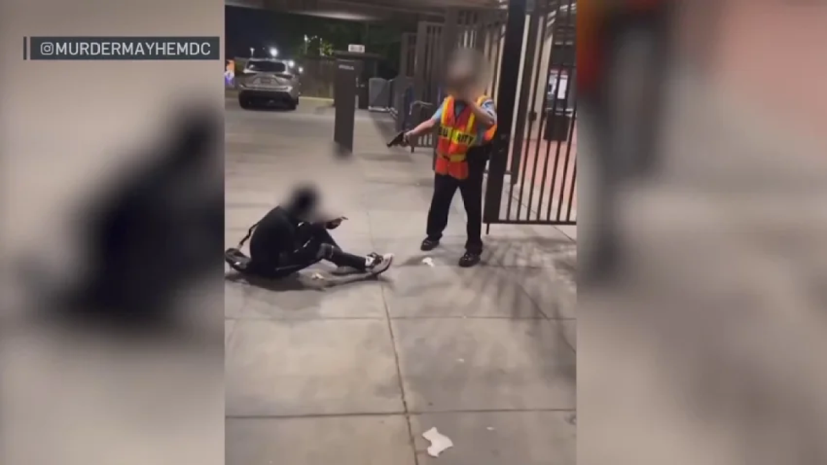 Video shows shooting at the Fort Totten Metro station – NBC4 Washington