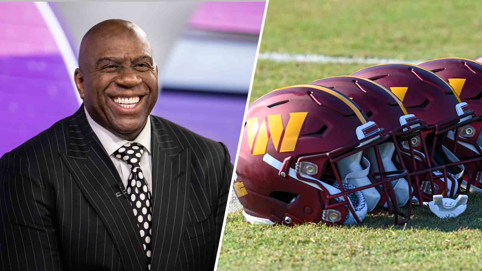 Magic Johnson doesn't rule out another name change for Washington Commanders  – NBC4 Washington