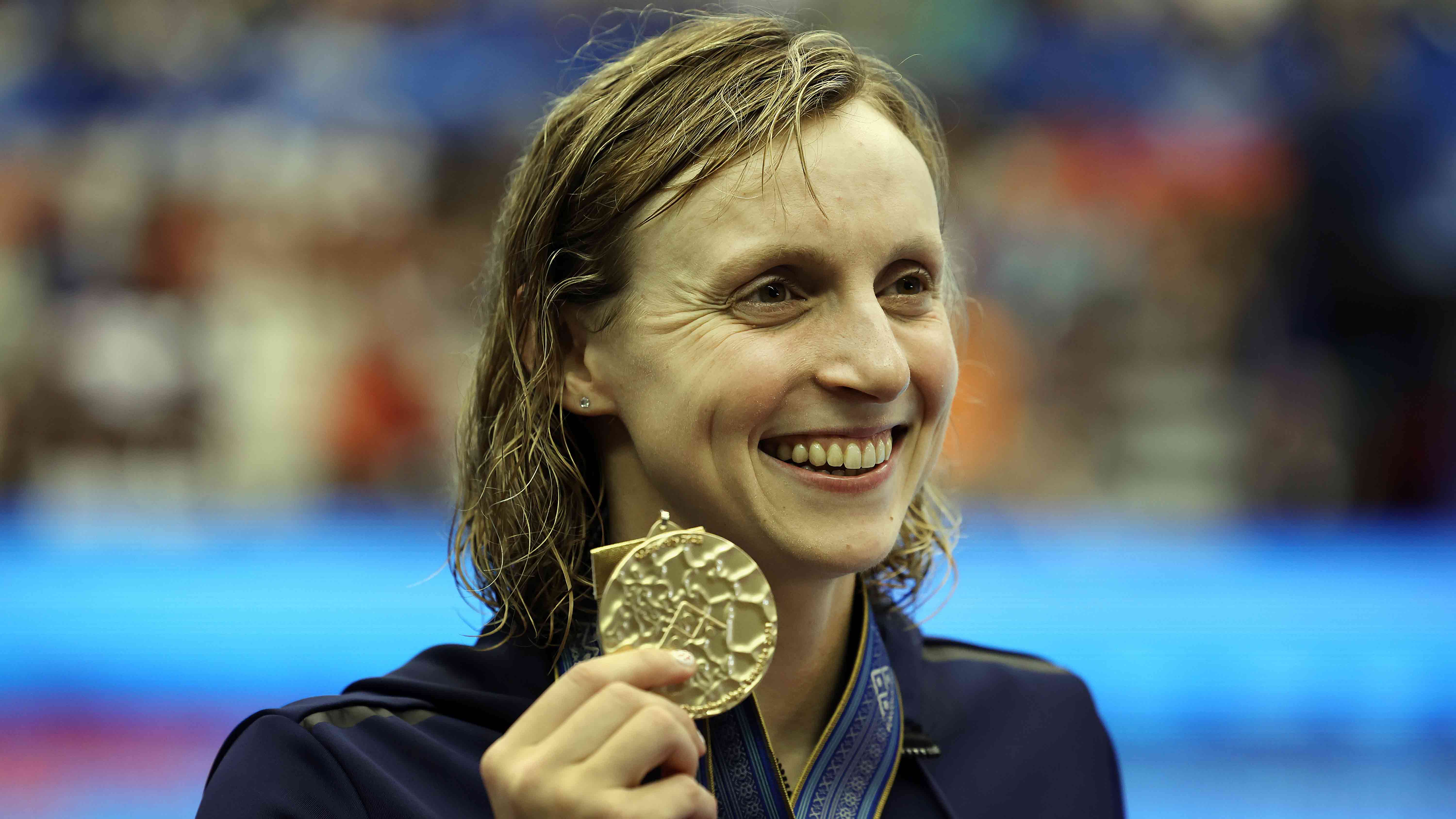 Katie ledecky 2025 gold medal swim