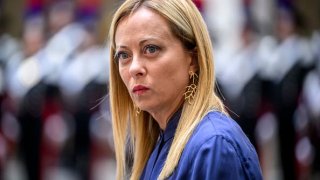 Italian Prime Minister Giorgia Meloni.