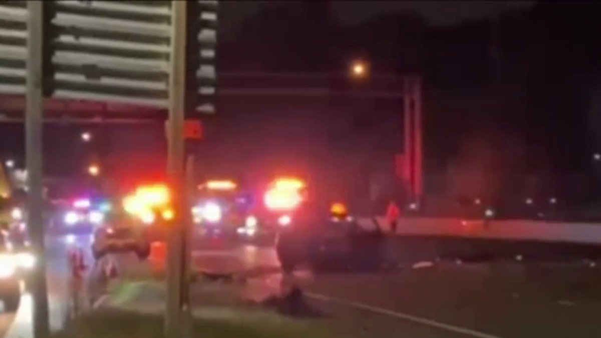 Mother killed, 9 hurt in suspected DUI crash on Beltway – NBC4 Washington