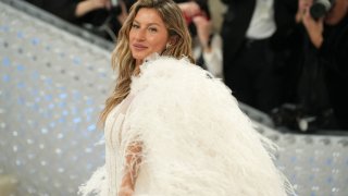 Gisele Bündchen attends The 2023 Met Gala at The Metropolitan Museum of Art on May 01, 2023 in New York City.