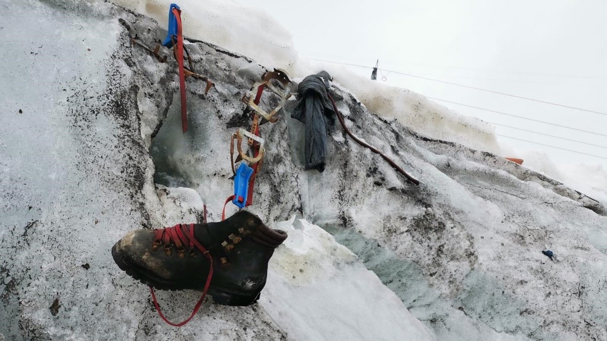 Remains found in melting Alps' glaciers belong to hiker who