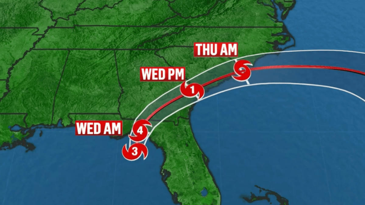 Idalia projected to hit Florida as Category 4 hurricane – NBC4 Washington - Vimarsana News