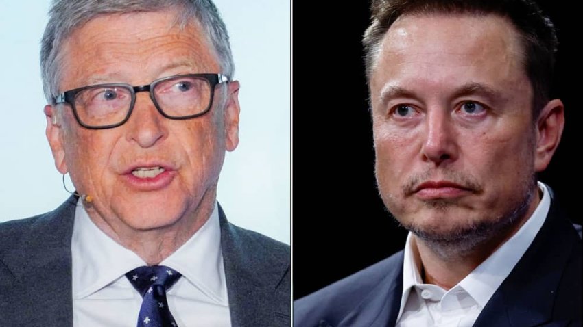 Bill Gates and Elon Musk