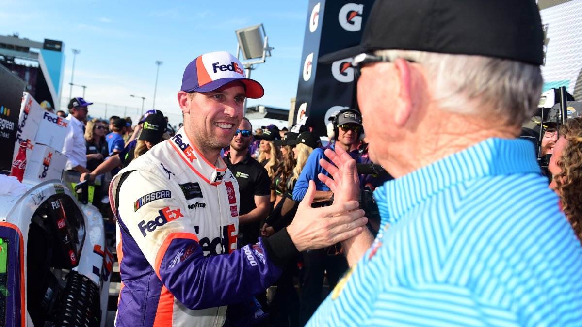 Denny Hamlin signs contract extension with Joe Gibbs Racing NBC4