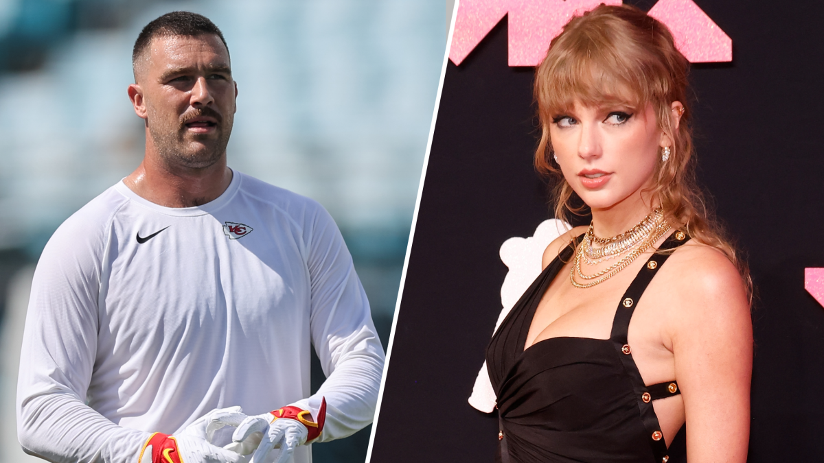 Travis Kelce on Taylor Swift: 'I threw the ball in her court