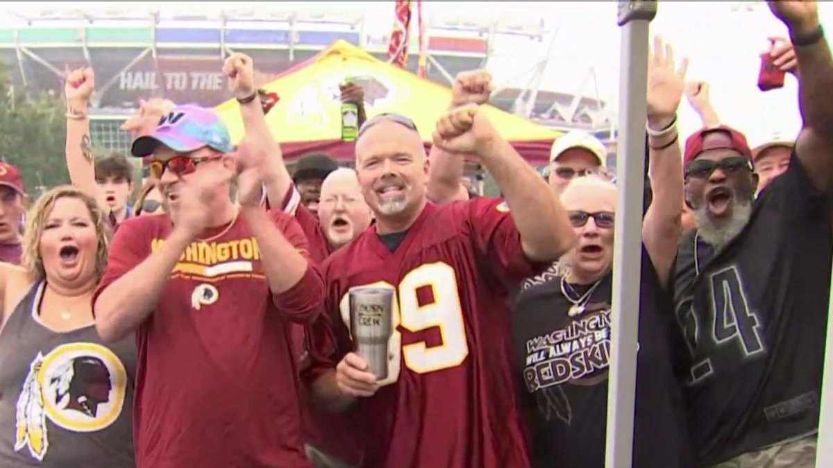 Fans gear up for Washington Commanders home opener – NBC4 Washington