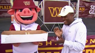 Washington Commander's star receiver, Terry McLaurin, celebrates his  birthday with DC foster families