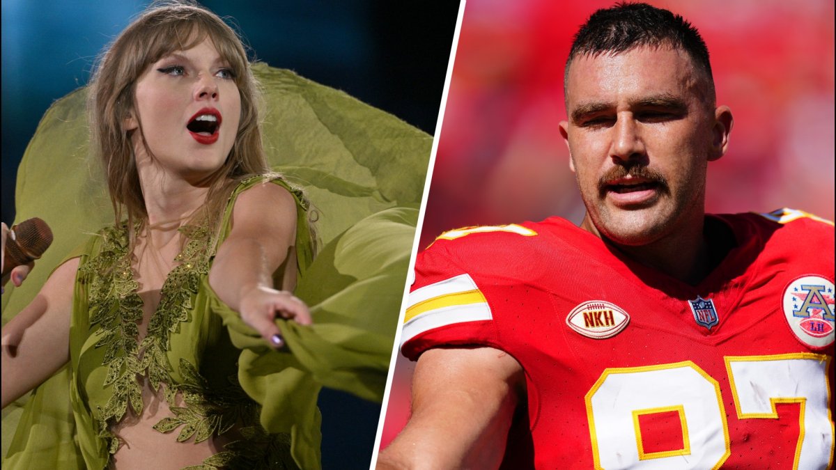 The Playoffs » Vendas de camisetas de Travis Kelce sobem quase 400% com  presença de Taylor Swift no Arrowhead » The Playoffs