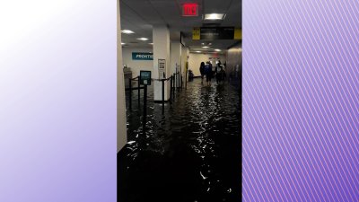 Major flooding at LaGuardia Airport