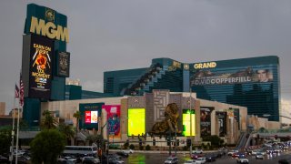 the MGM Grand hotel-casino in Las Vegas