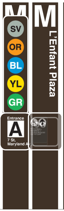 Transfer Sign Metro Metro considers sign changes, numbering lines to ease navigation – NBC4 ...