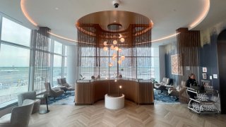 Delta’s new Sky Club at New York’s John F. Kennedy International Airport