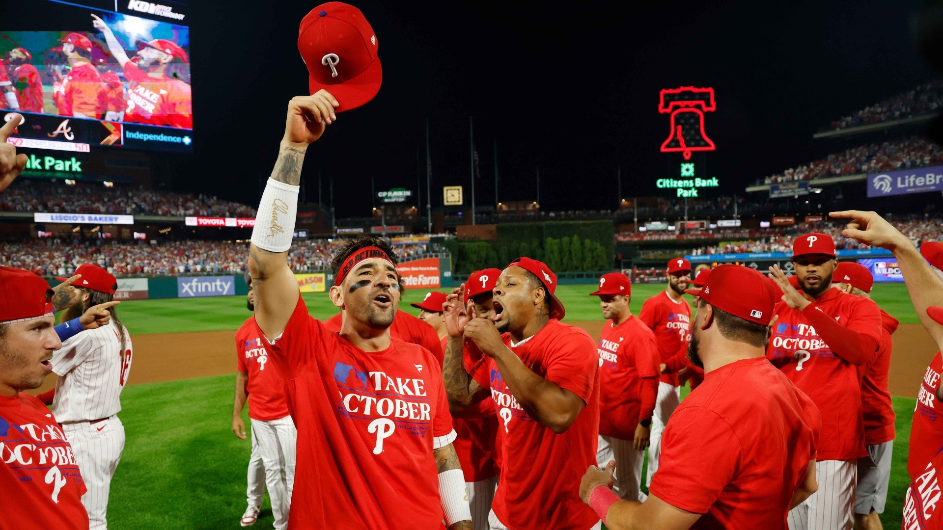 Red October! Phillies, fans celebrate stunning World Series berth