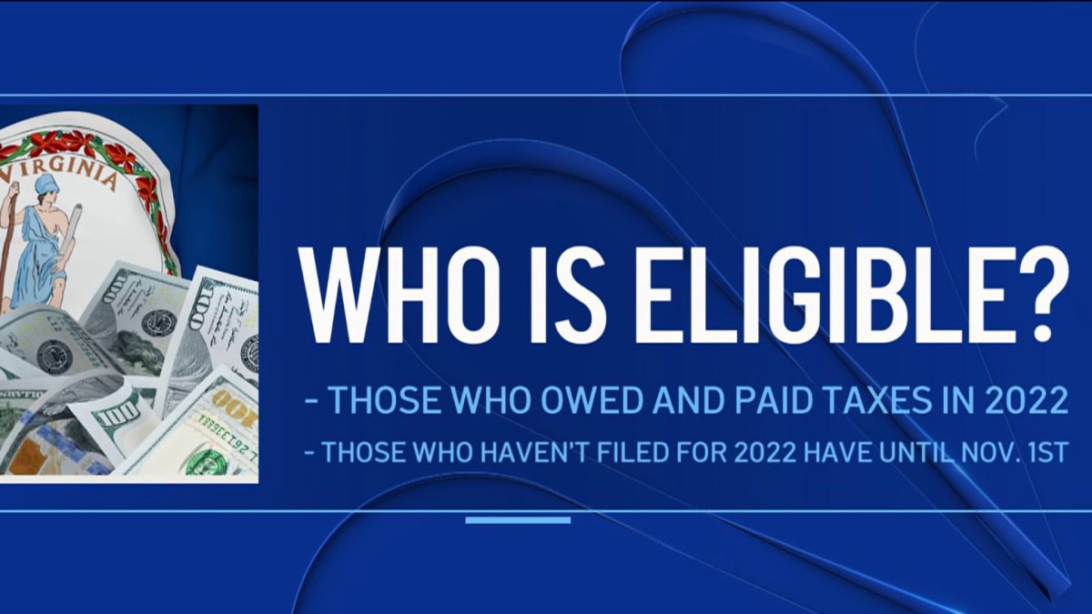 How to know if you’re eligible for a Virginia tax rebate NBC4 Washington