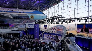 Republican presidential candidates debate during a Republican presidential primary debate hosted by FOX Business Network and Univision, Wednesday, Sept. 27, 2023, at the Ronald Reagan Presidential Library in Simi Valley, Calif.