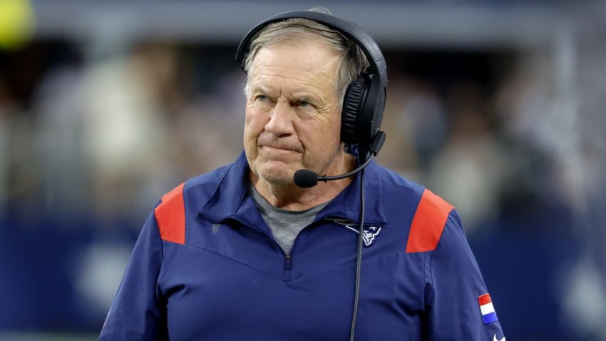 Patriots head coach Bill Belichick