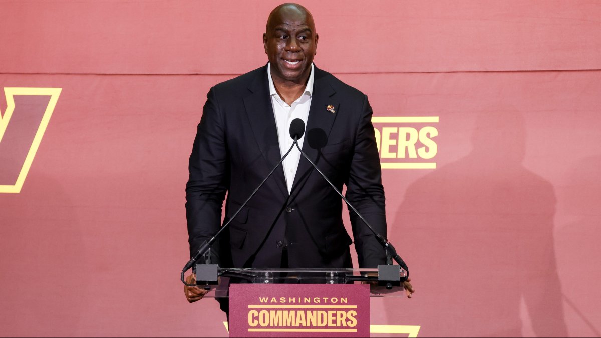 Magic Johnson doesn't rule out another name change for Washington