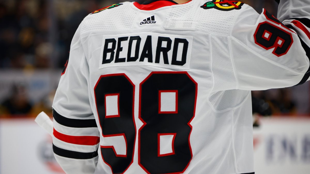 Connor Bedard Chicago Blackhawks Jersey Adidas 52
