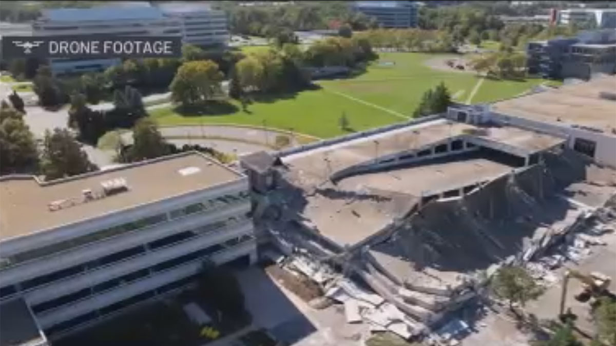 Demolition begins on old AOL headquarters in Northern Virginia NBC4