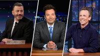 Late-night shows return after writers strike as actors resume talks that could end their standoff
