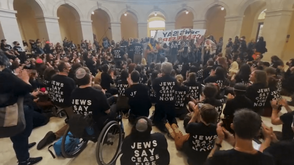 Nearly 300 arrested in Cannon House Office Building after rally for IsraelHamas ceasefire NBC4 Washington Nearly 300 arrested in Cannon House Office Building after rally for IsraelHamas ceasefire NBC4 Washington