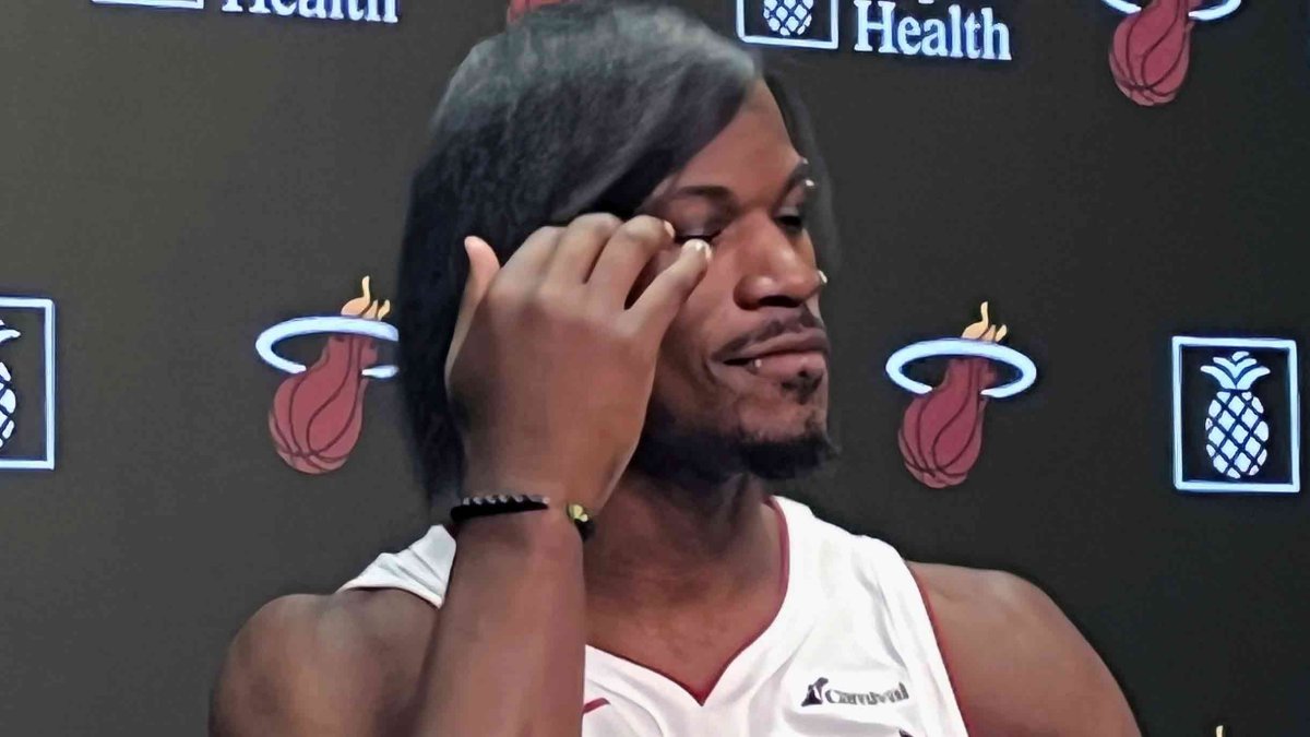 Jimmy Butler debuts ’emo’ look at Heat media day – NBC4 Washington