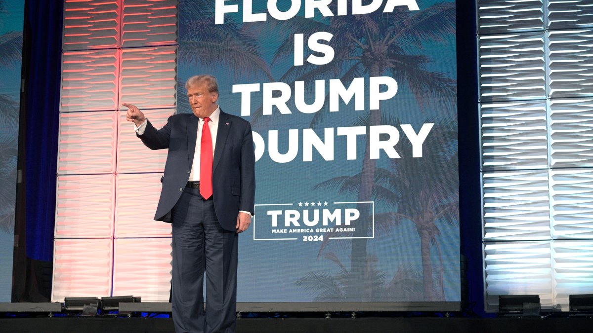 Donald Trump mocks Ron DeSantis at Florida Republican primary event – NBC4 Washington - Vimarsana News