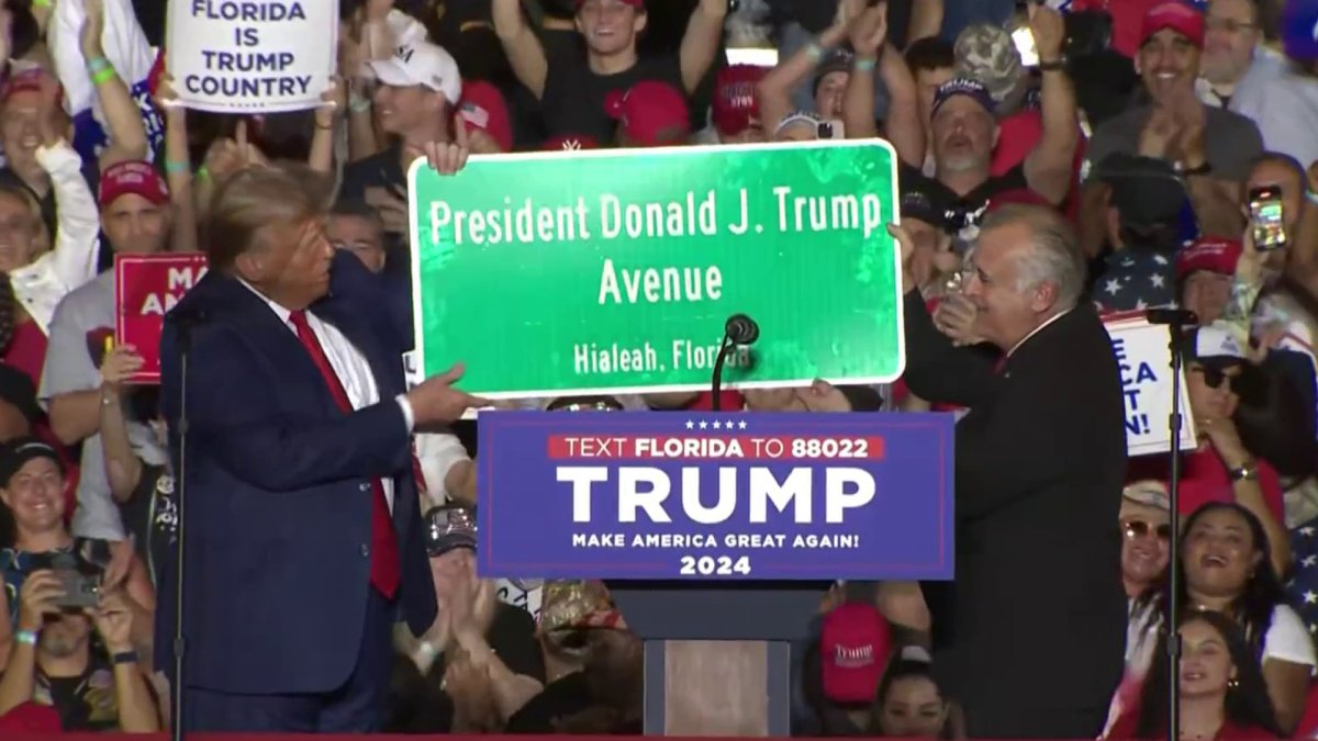 Hialeah city council votes to rename street after Donald Trump – NBC4 Washington - Vimarsana News