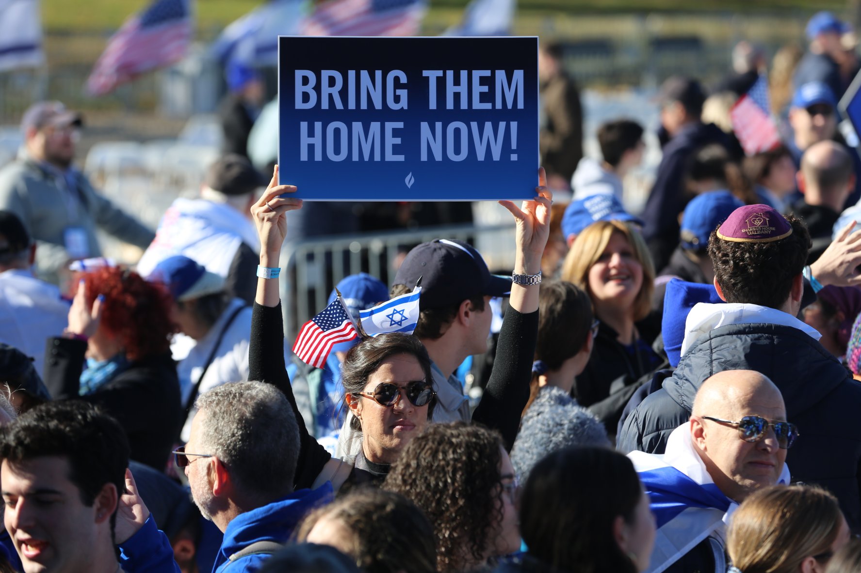‘March for Israel’ photos show rally on National Mall in D.C. NBC4