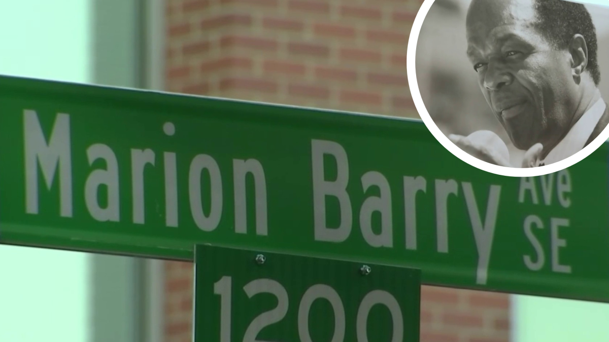 DC unveils Marion Barry Avenue in honor of former mayor – NBC4 Washington