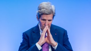 U.S. climate envoy John Kerry attends a session at COP28 in Dubai in the United Arab Emirates on Dec. 1, 2023.