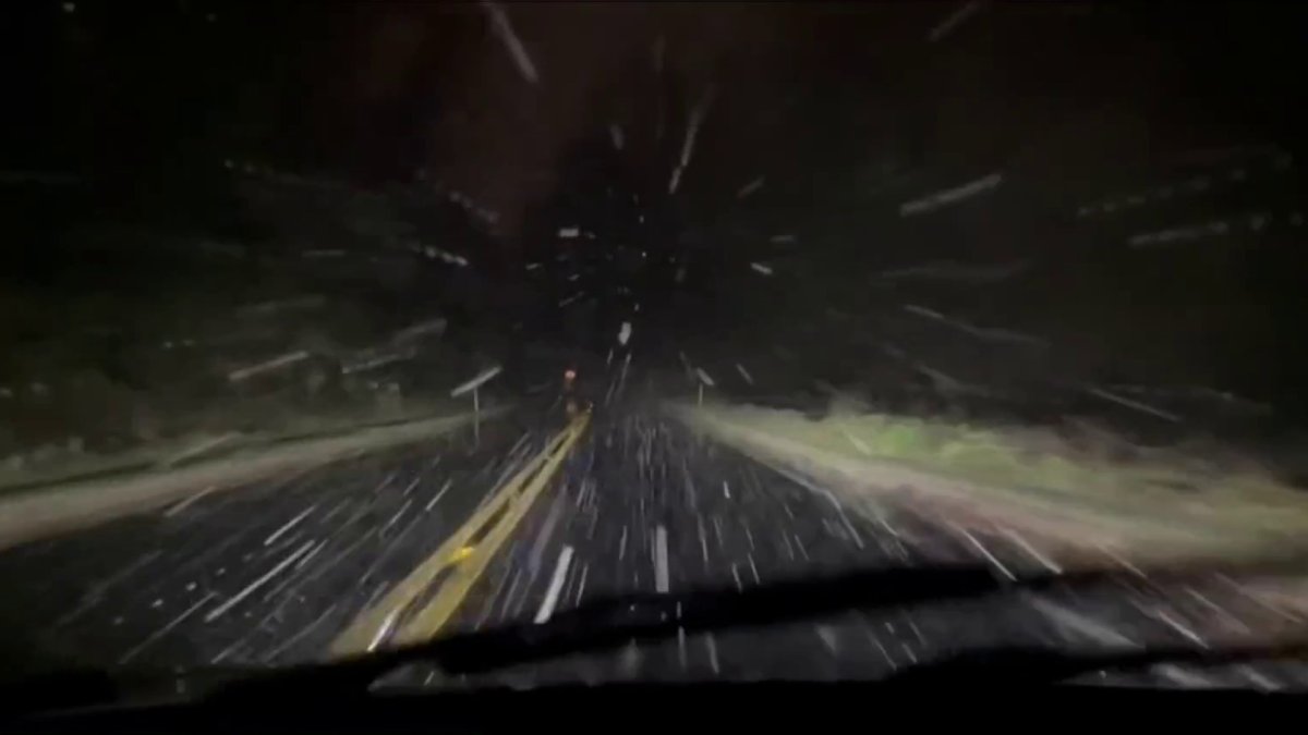 Wintry mix leaves wet roads for morning commute – NBC4 Washington