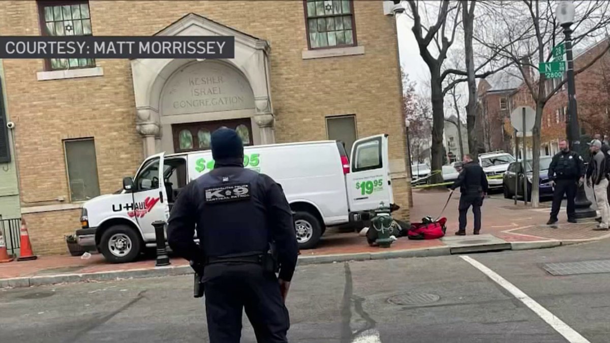 Man arrested in antisemitic attack outside Georgetown synagogue – NBC4 Washington
