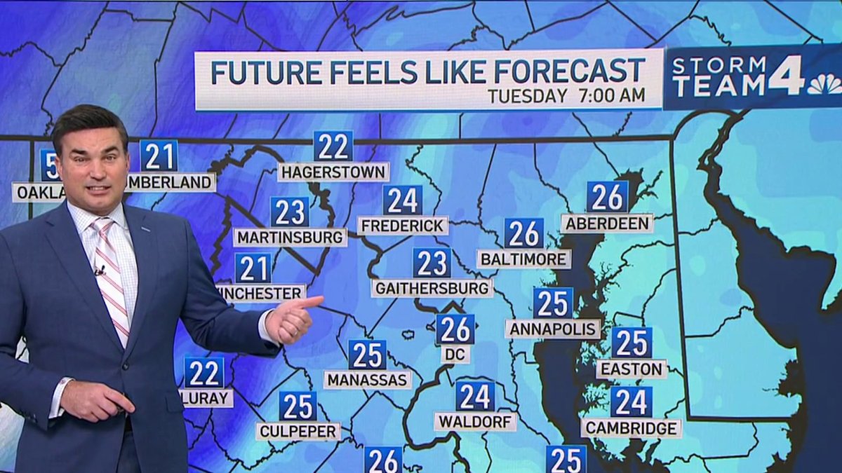 Late Weather Dec. 18, 2023 NBC4 Washington