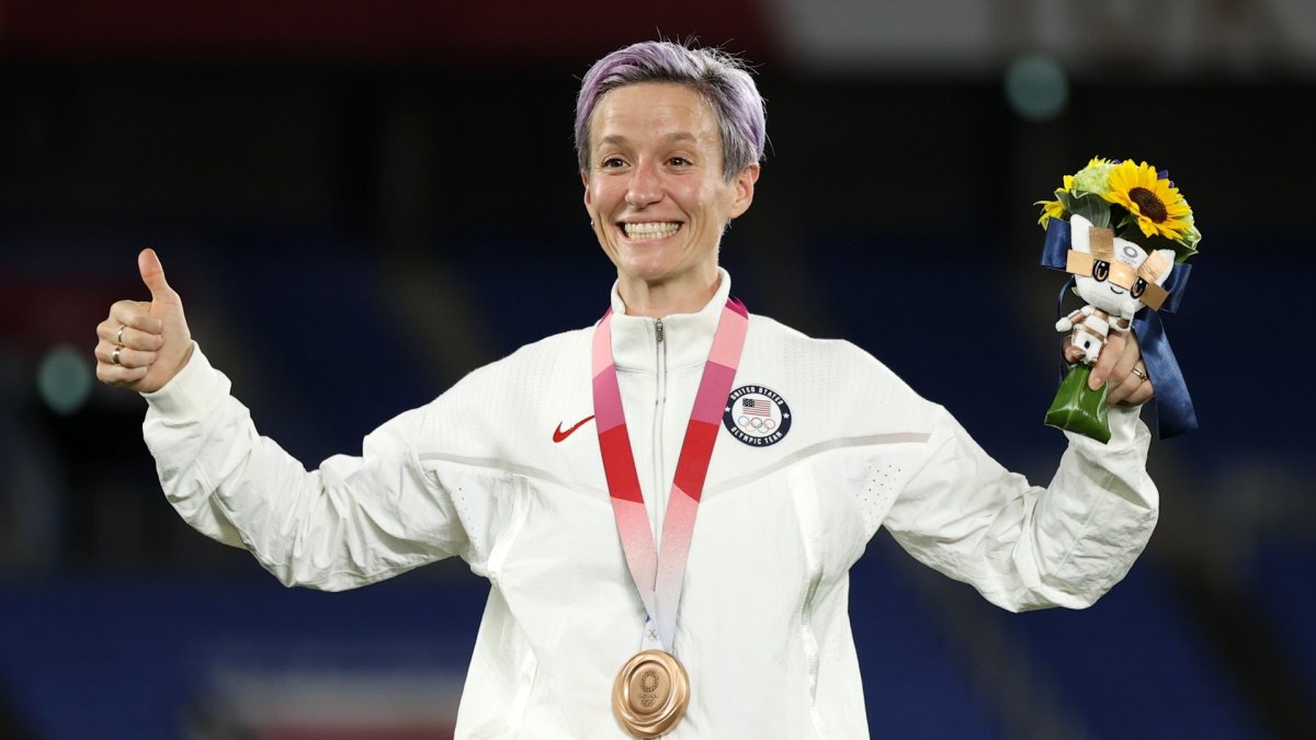 Megan Rapinoe reflects on journey with USWNT before 2024 Olympics