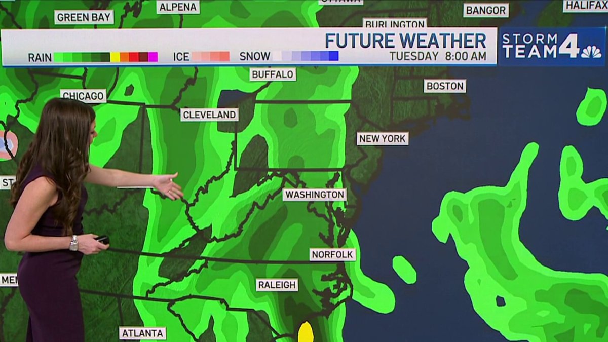 Midday Weather, Dec. 21 NBC4 Washington