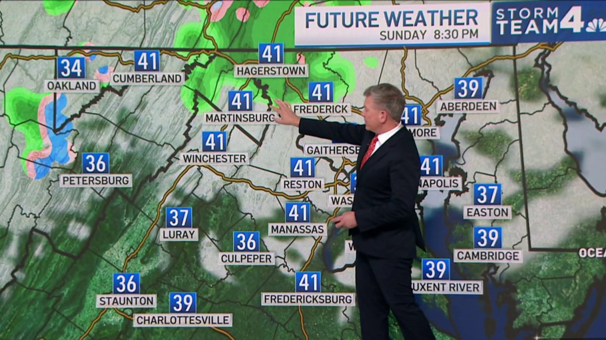 Daytime Weather Dec. 31 NBC4 Washington