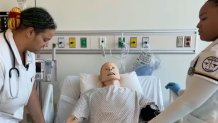 How animated AI patients are training bush nurses for real life emergencies  at NSW medical simulation centre - ABC News
