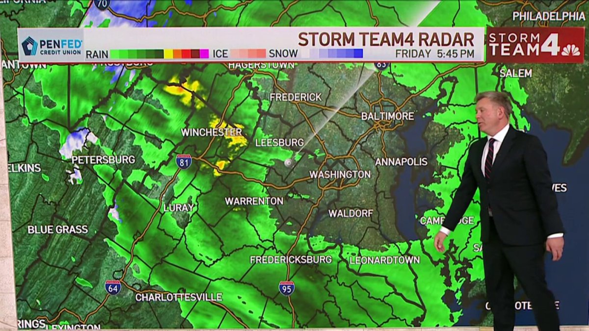 Evening weather, Jan. 12 NBC4 Washington