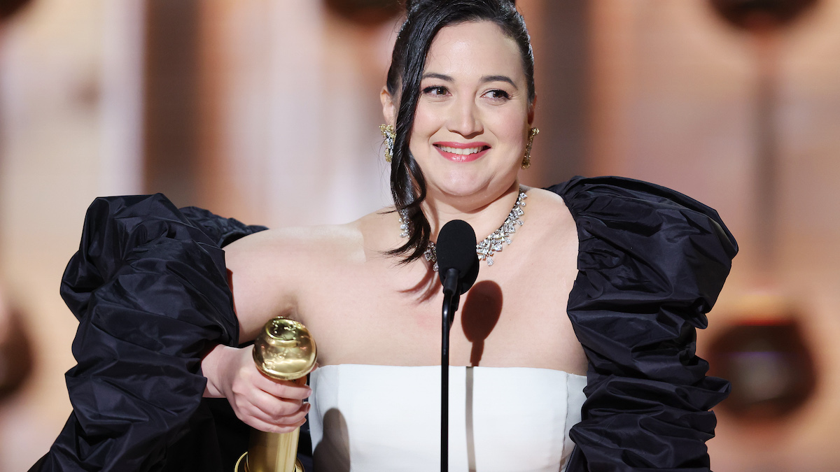 Lily Gladstone makes history with best actress win at Golden Globes